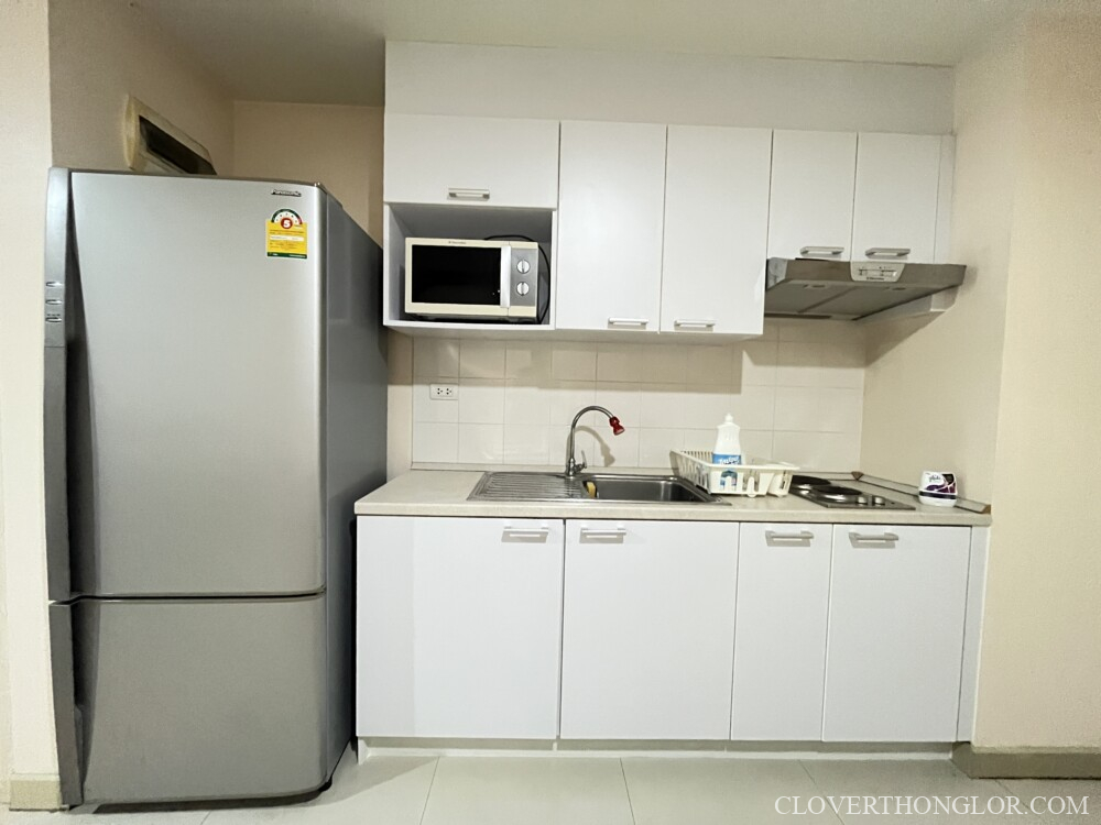 Modern kitchen with stainless appliances