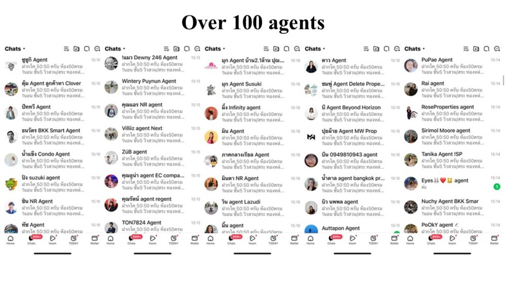 Over 100 agents Set2